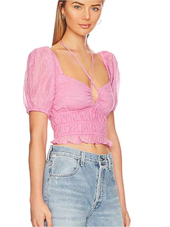 Astr Tops - REVOLVE Tarian Top in Pink
